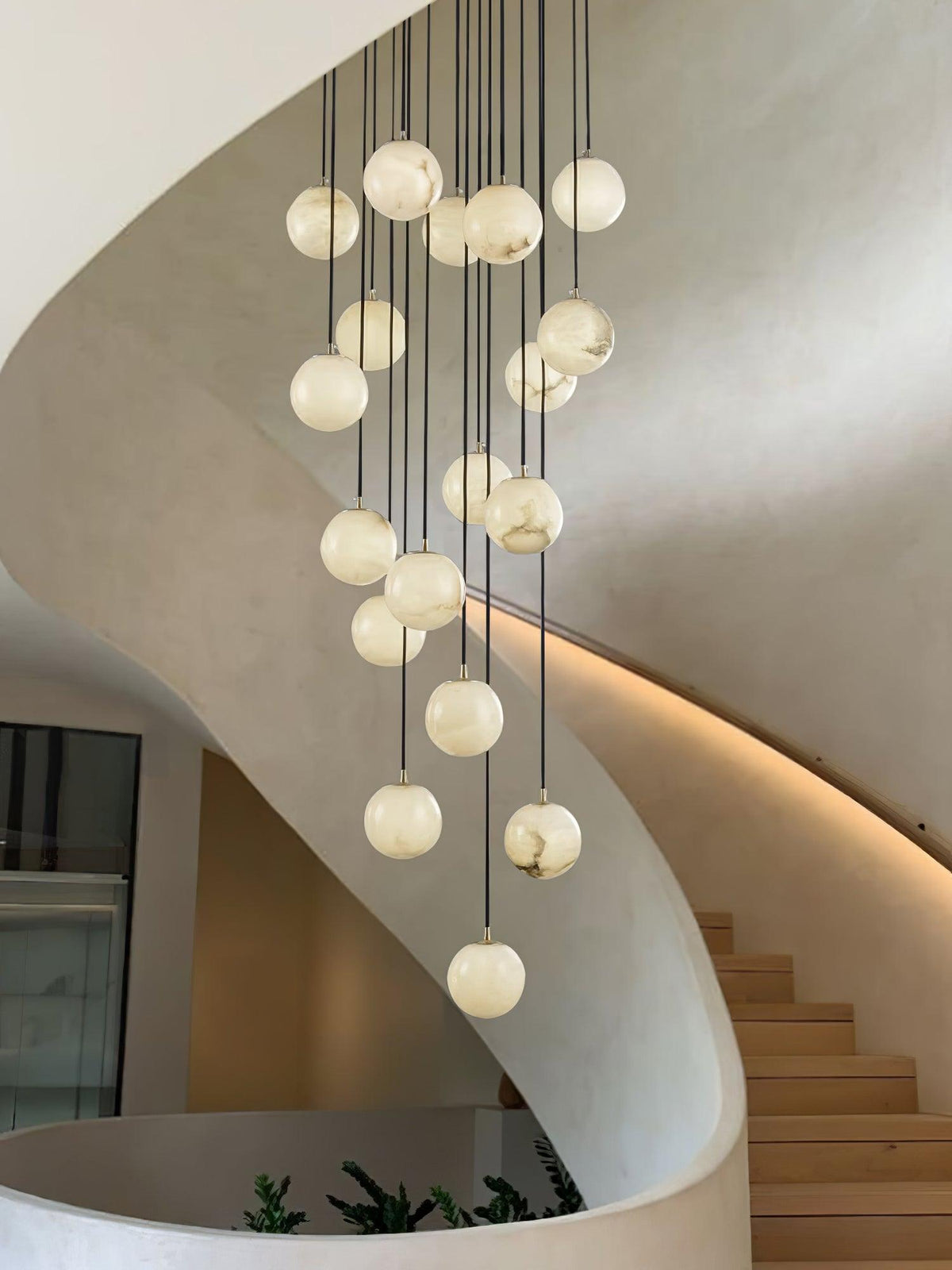 Ilaria Suspension en Albâtre - Neutralighting