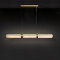 Eira Minimaliste Albâtre Linéaire Pendentif Lumière - Neutralighting
