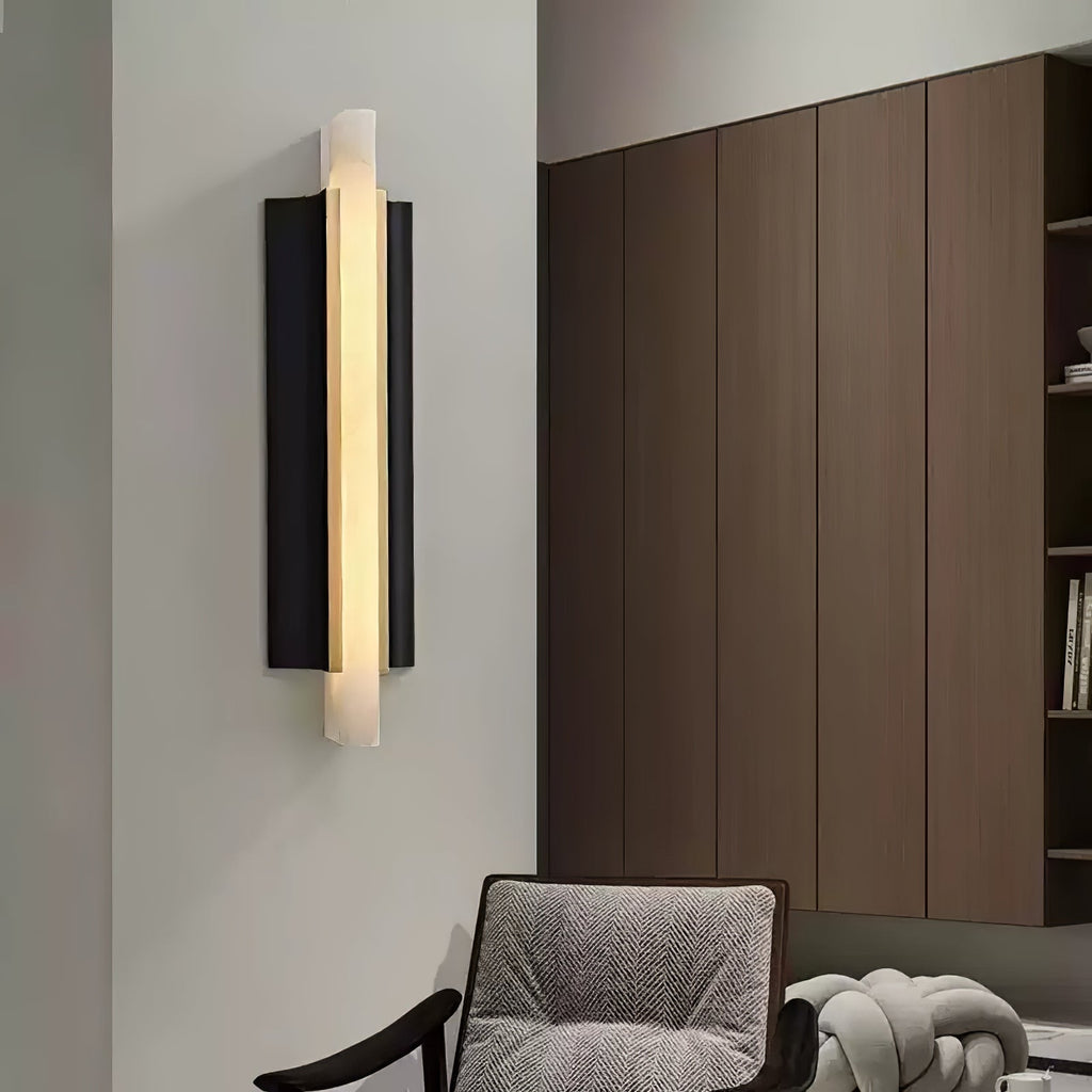 Aurelian Applique Murale Vintage en Albâtre - Neutralighting