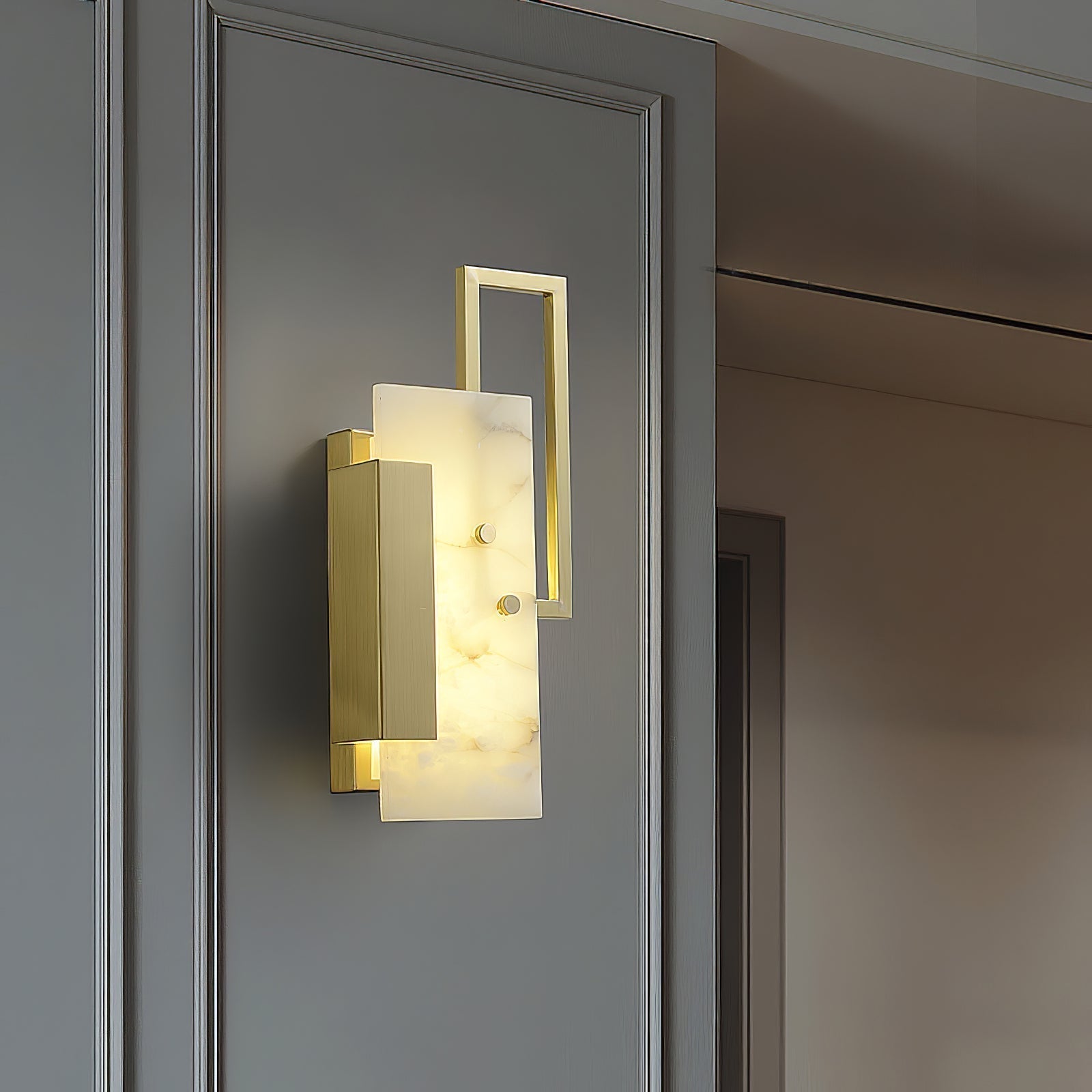 Orion Applique Murale Moderne en Albâtre - Neutralighting
