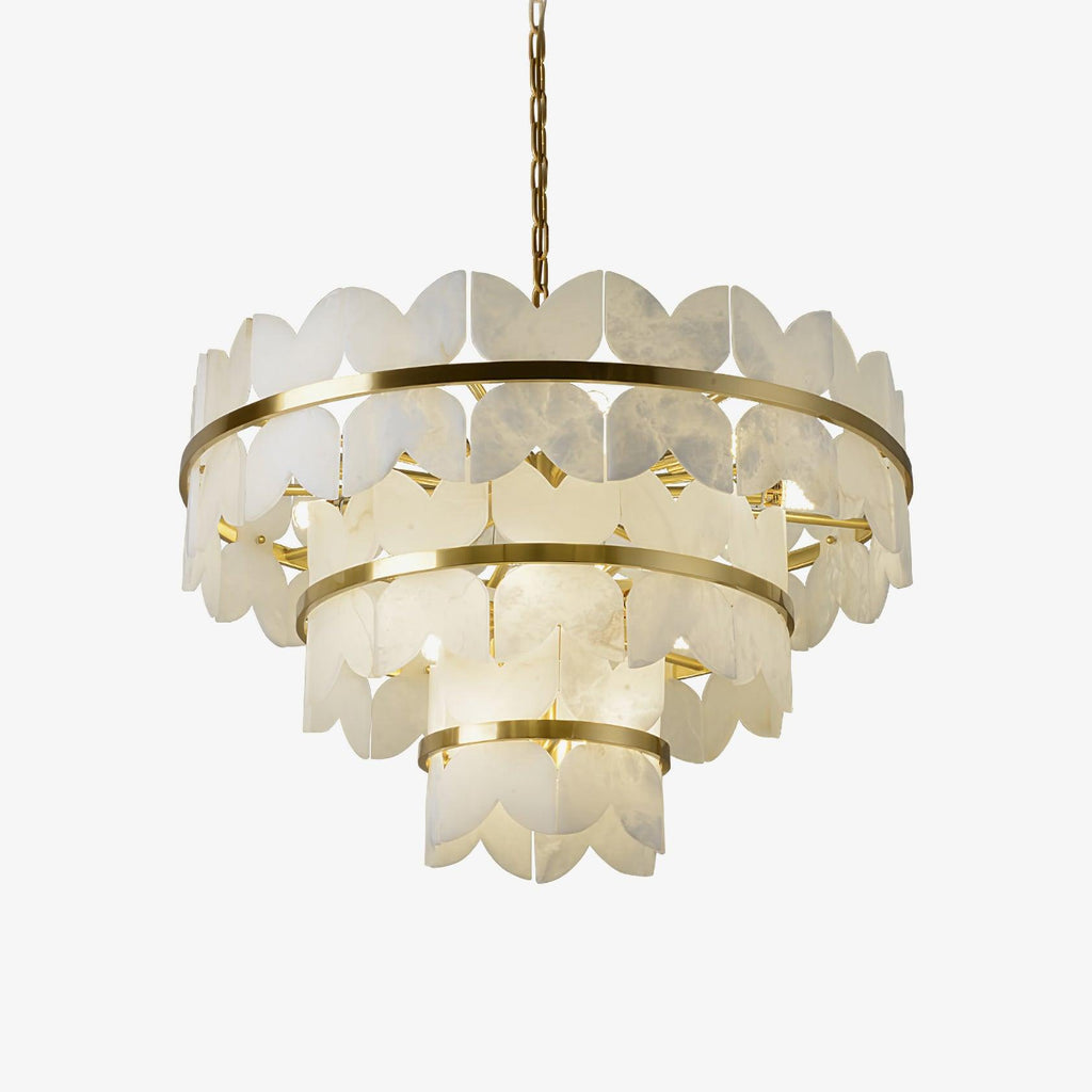 Seraphina Chandelier Albâtre Vintage - Neutralighting