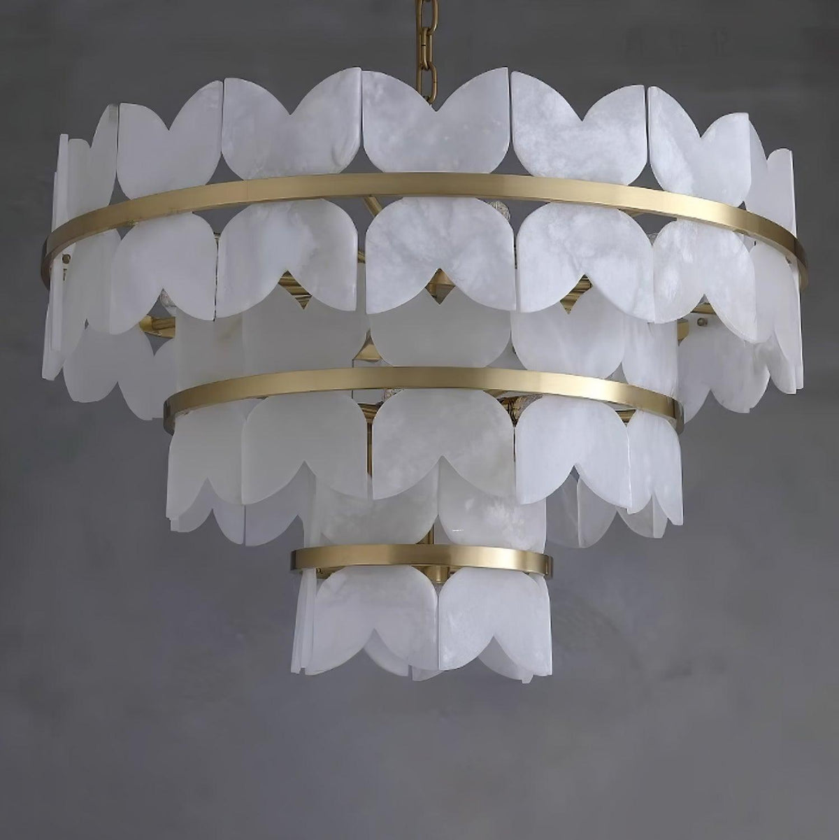 Seraphina Chandelier Albâtre Vintage - Neutralighting