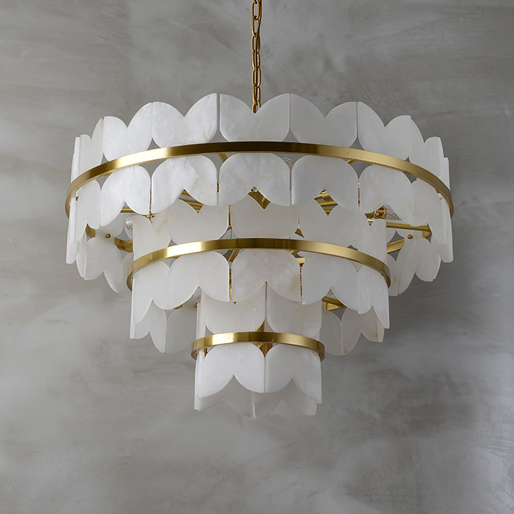 Seraphina Chandelier Albâtre Vintage - Neutralighting