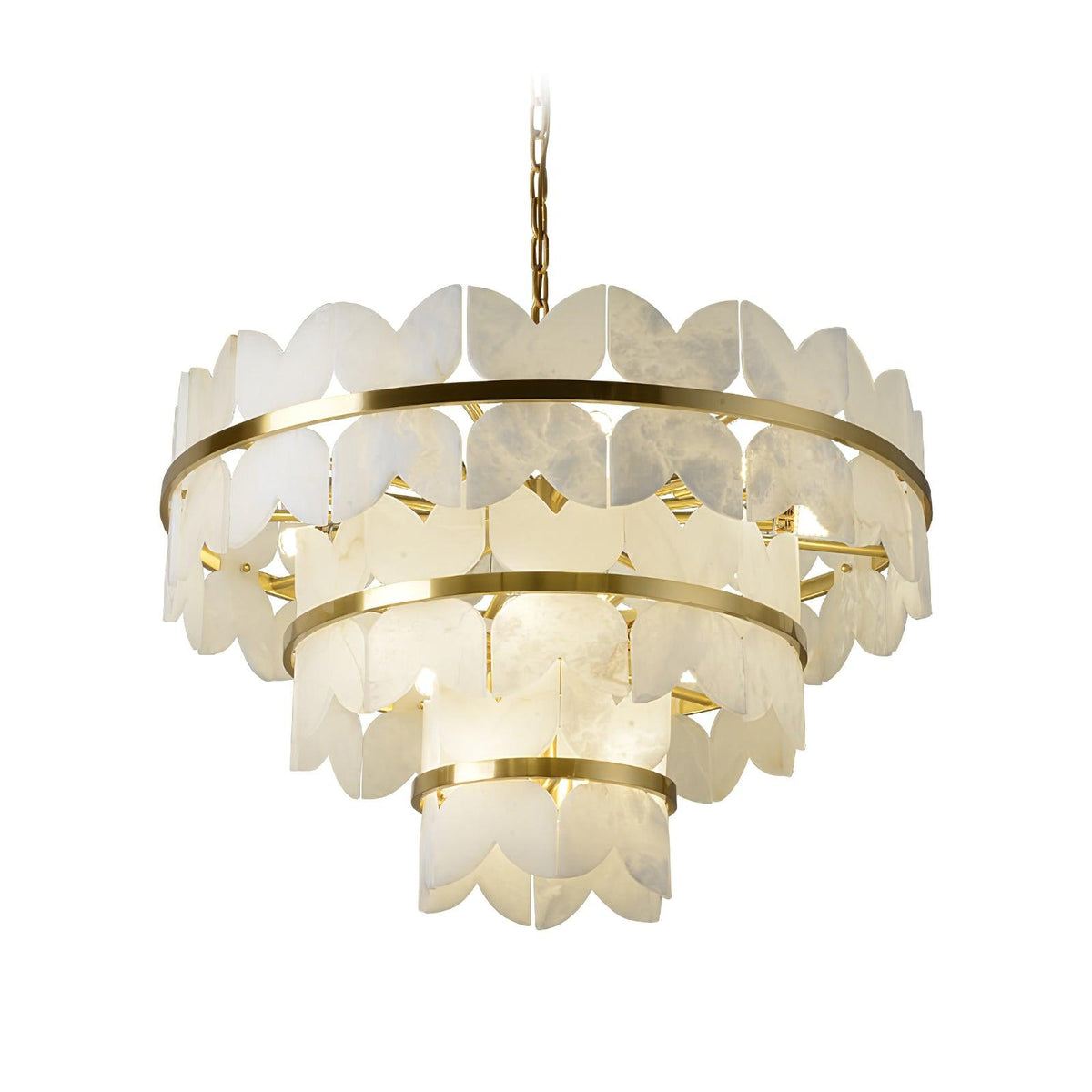 Seraphina Chandelier Albâtre Vintage - Neutralighting
