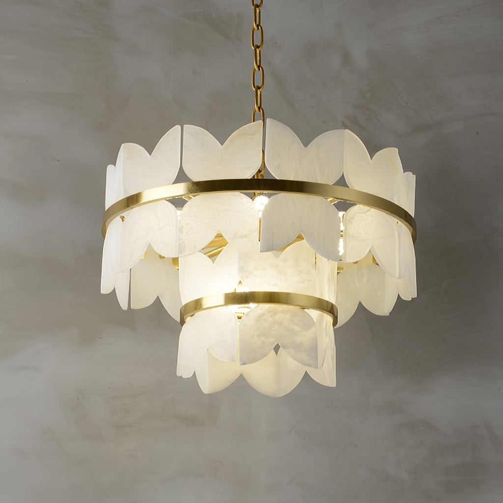 Seraphina Chandelier Albâtre Vintage - Neutralighting