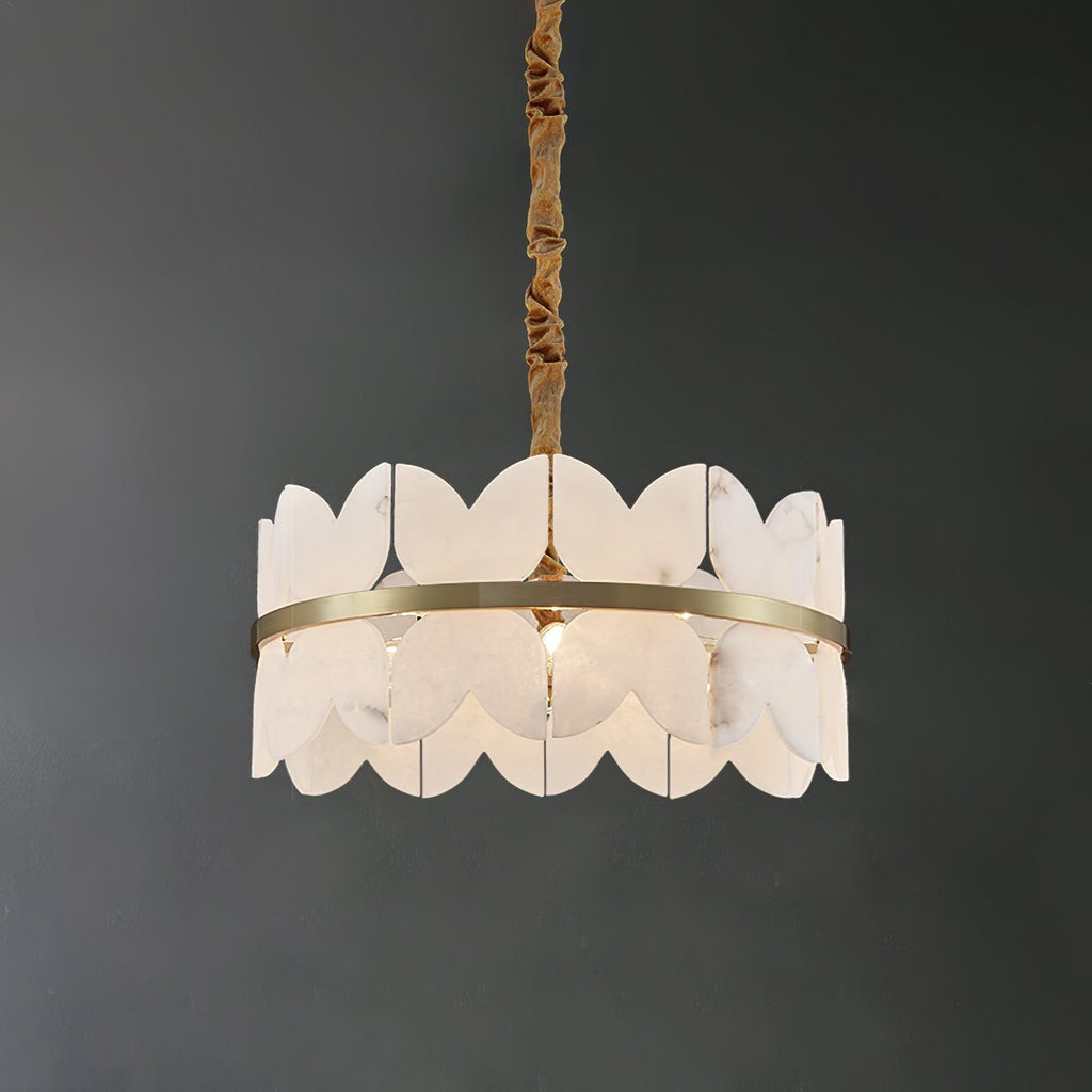 Seraphina Chandelier Albâtre Vintage - Neutralighting