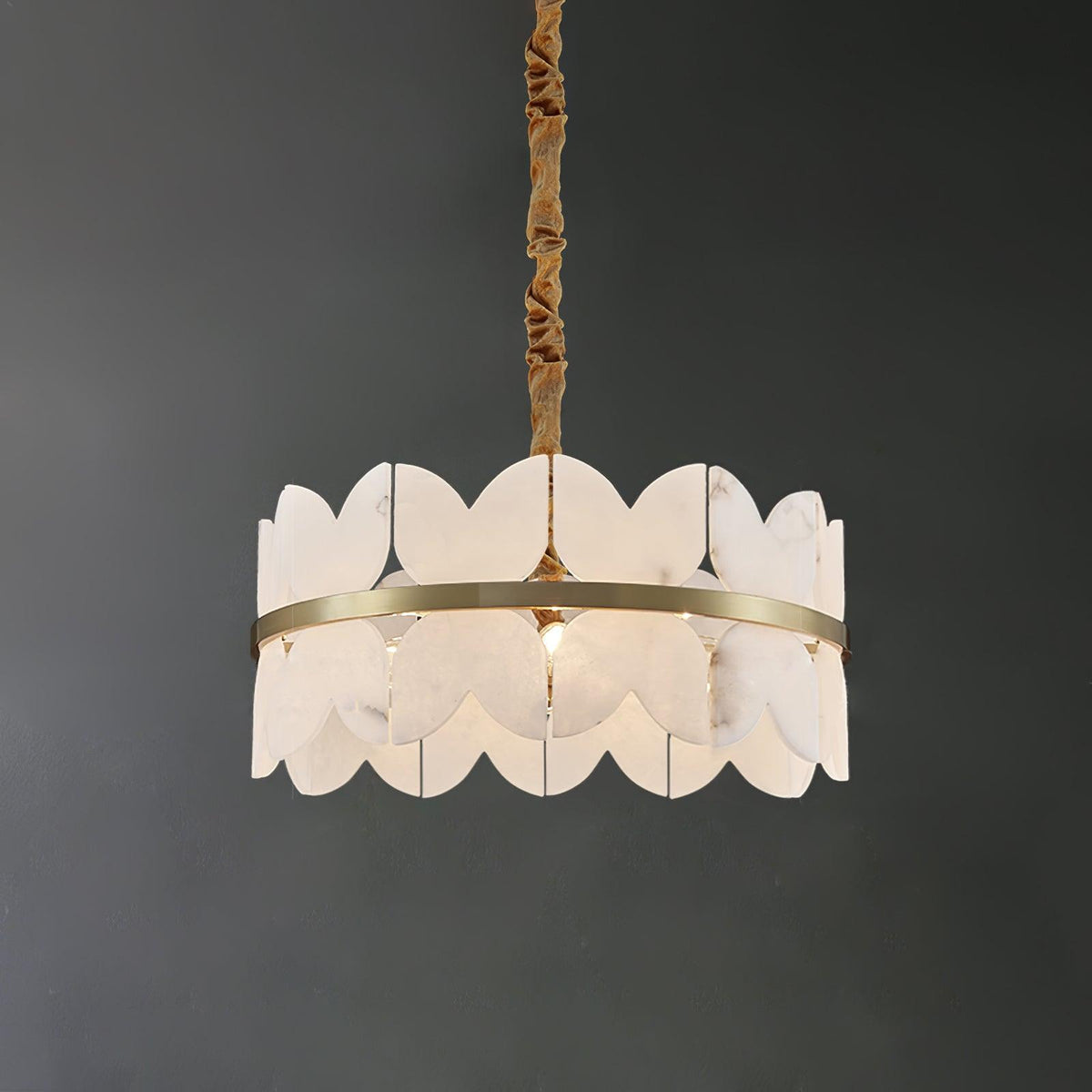 Seraphina Chandelier Albâtre Vintage - Neutralighting