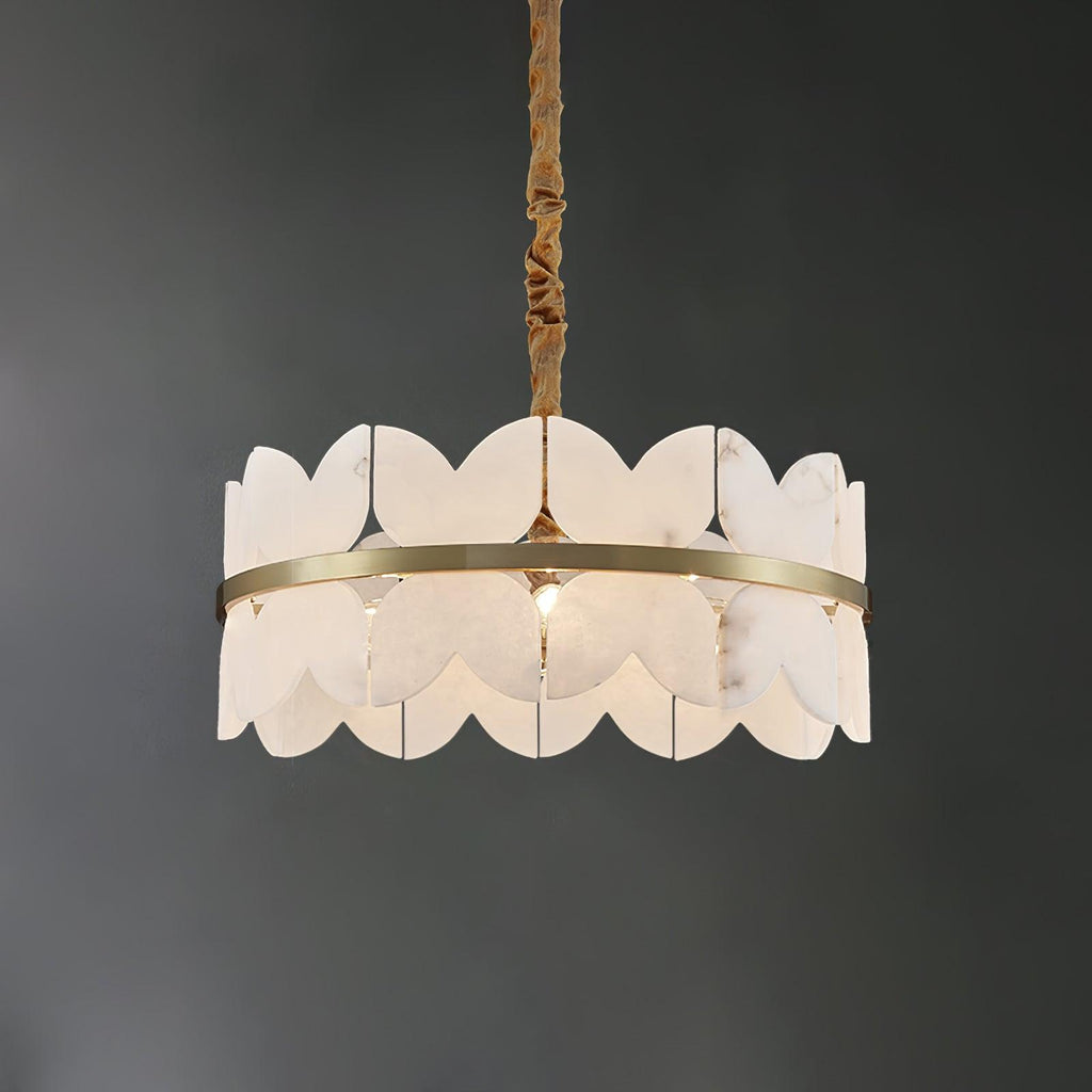 Seraphina Chandelier Albâtre Vintage - Neutralighting