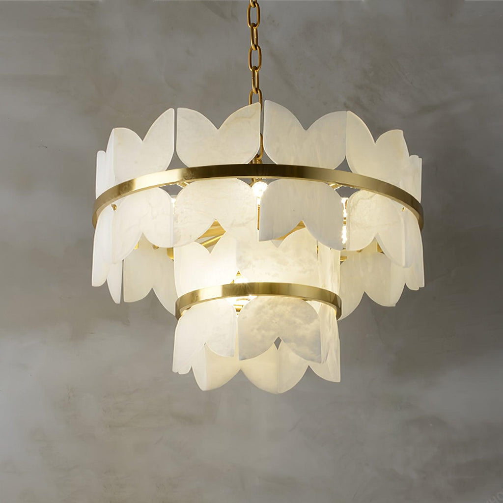 Seraphina Chandelier Albâtre Vintage - Neutralighting