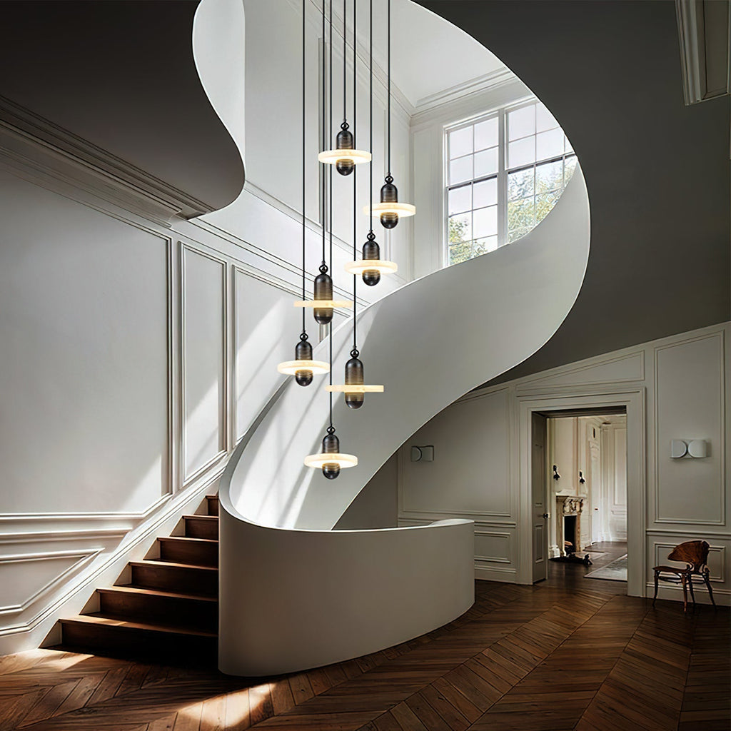 Ildvuvye Suspension Métal Comète Créativité Individuelle - Neutralighting