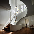 Ildvuvye Suspension Métal Comète Créativité Individuelle - Neutralighting