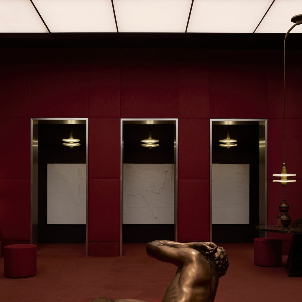 Ildvuvye Suspension Métal Comète Créativité Individuelle - Neutralighting