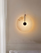 Elaris Applique Murale Globe en Albâtre - Neutralighting