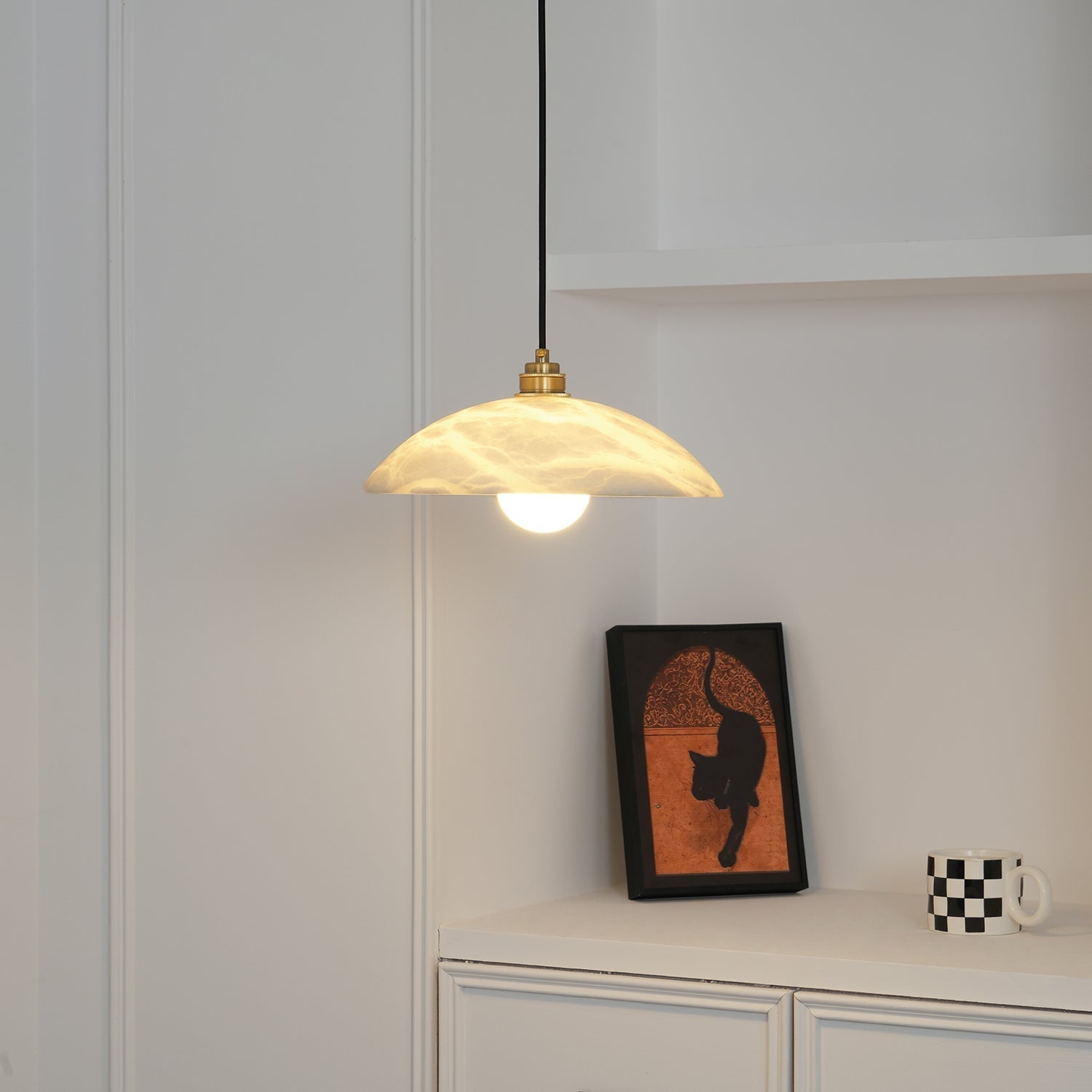 Orcariel Suspension Moderne en Albâtre - Neutralighting