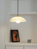 Nerea Suspension Lampe en Albâtre Minimaliste - Neutralighting
