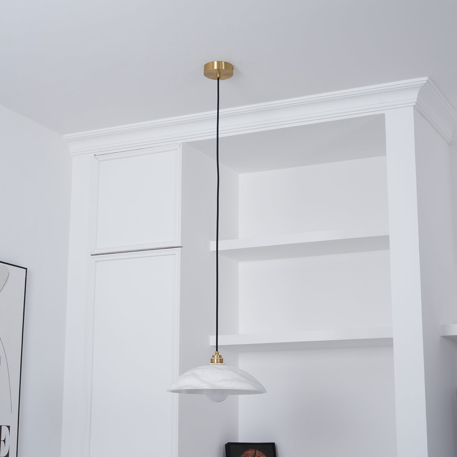 Ljomuvyd Suspension Métal Dôme Créativité Salon - Neutralighting