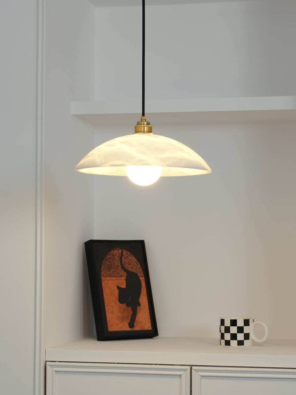 Ljomuvyd Suspension Métal Dôme Créativité Salon - Neutralighting