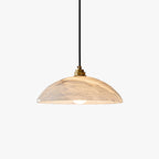 Delin Suspension Dôme en Albâtre & Laiton - Neutralighting