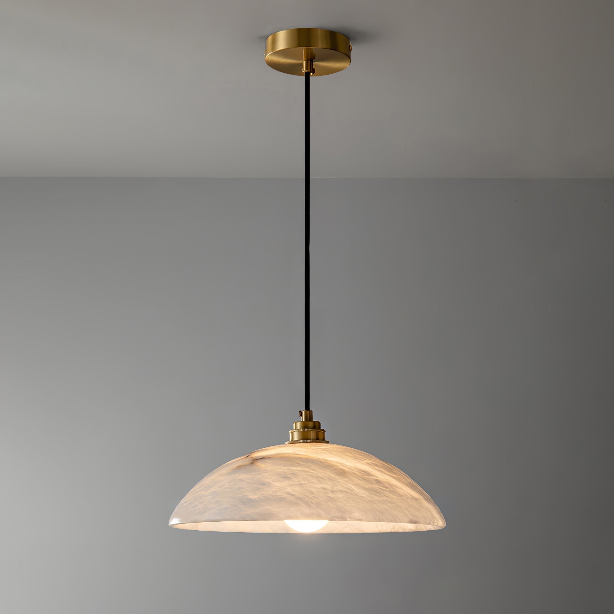 Nerea Suspension Lampe en Albâtre Minimaliste - Neutralighting