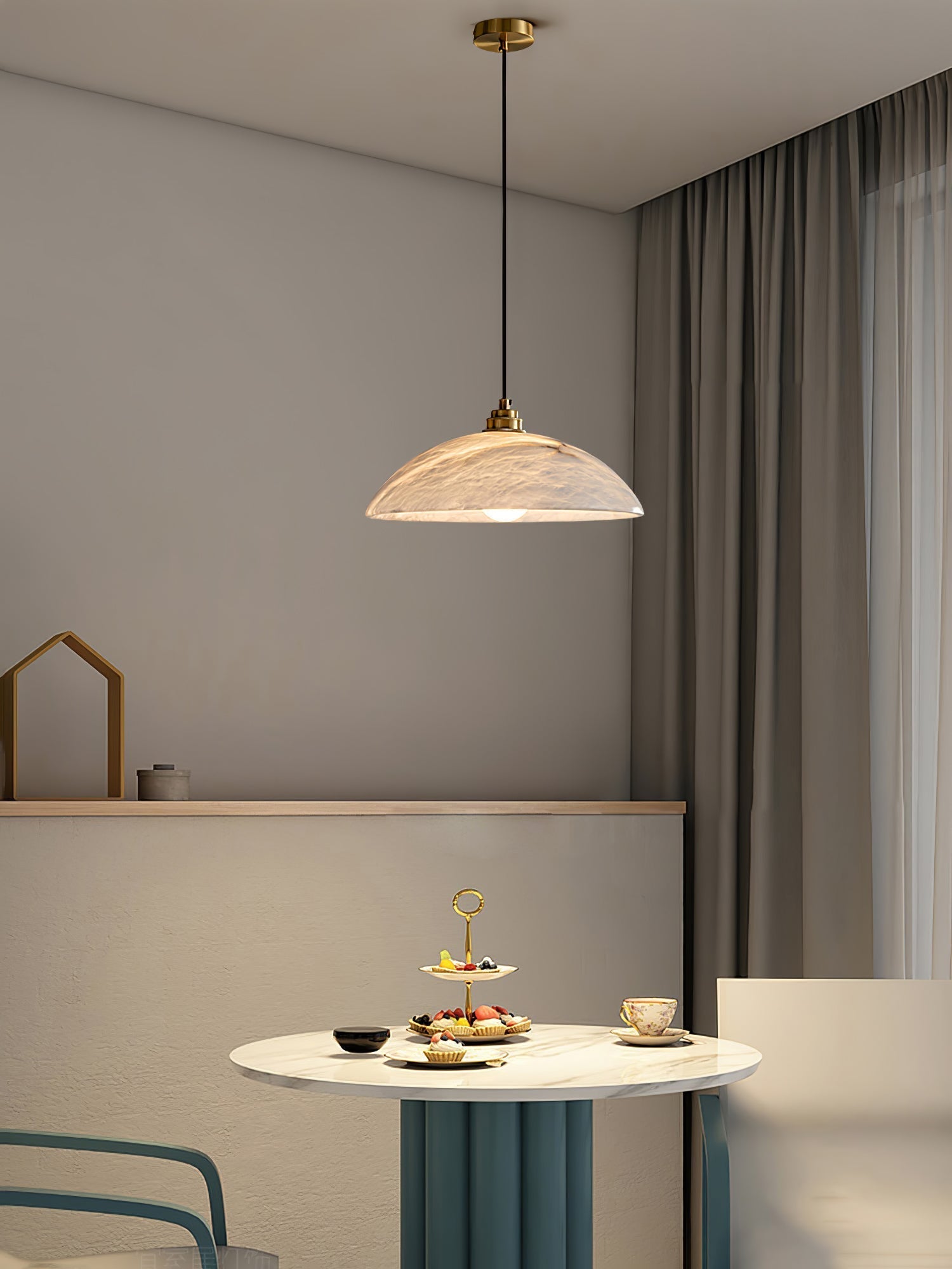 Orcariel Suspension Moderne en Albâtre - Neutralighting