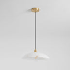Nerea Suspension Lampe en Albâtre Minimaliste - Neutralighting