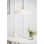 Nerea Suspension Lampe en Albâtre Minimaliste - Neutralighting