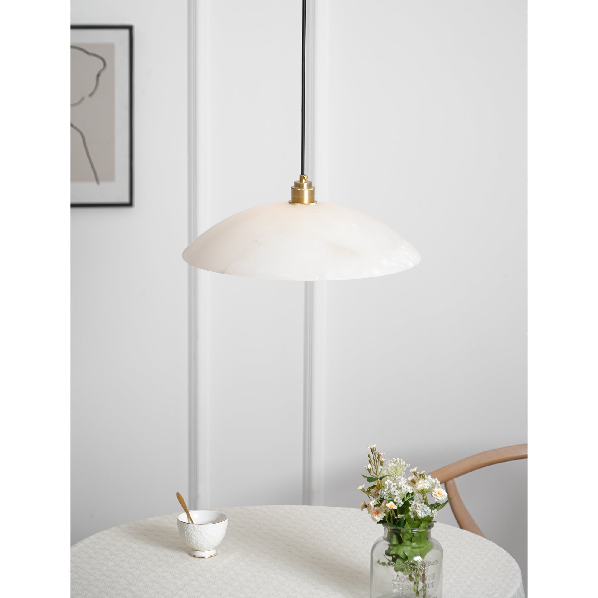 Ljomuvyd Suspension Métal Dôme Créativité Salon - Neutralighting