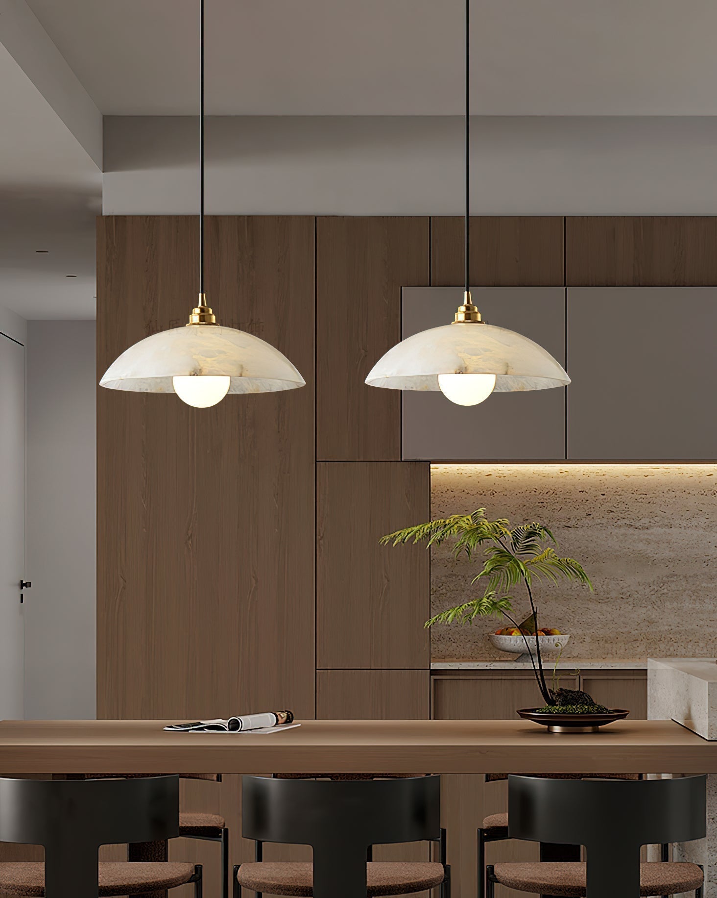 Ljomuvyd Suspension Métal Dôme Créativité Salon - Neutralighting