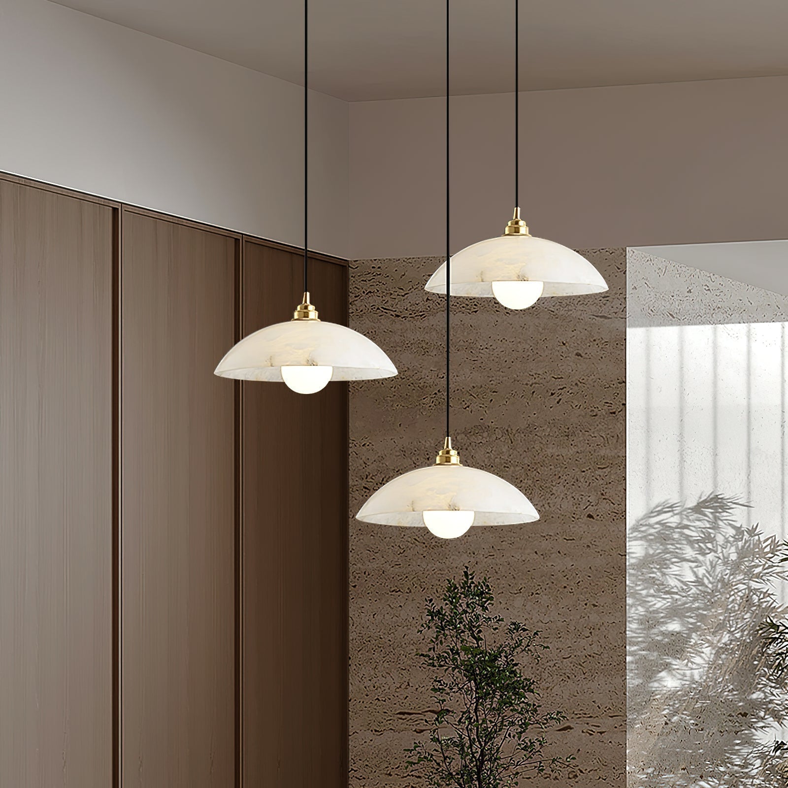 Ljomuvyd Suspension Métal Dôme Créativité Salon - Neutralighting