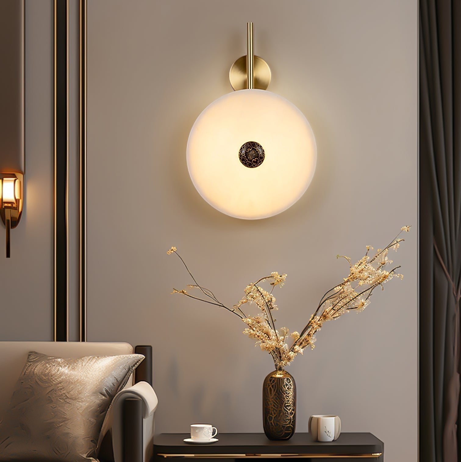 Evadne Applique Murale Moderne en Albâtre - Neutralighting