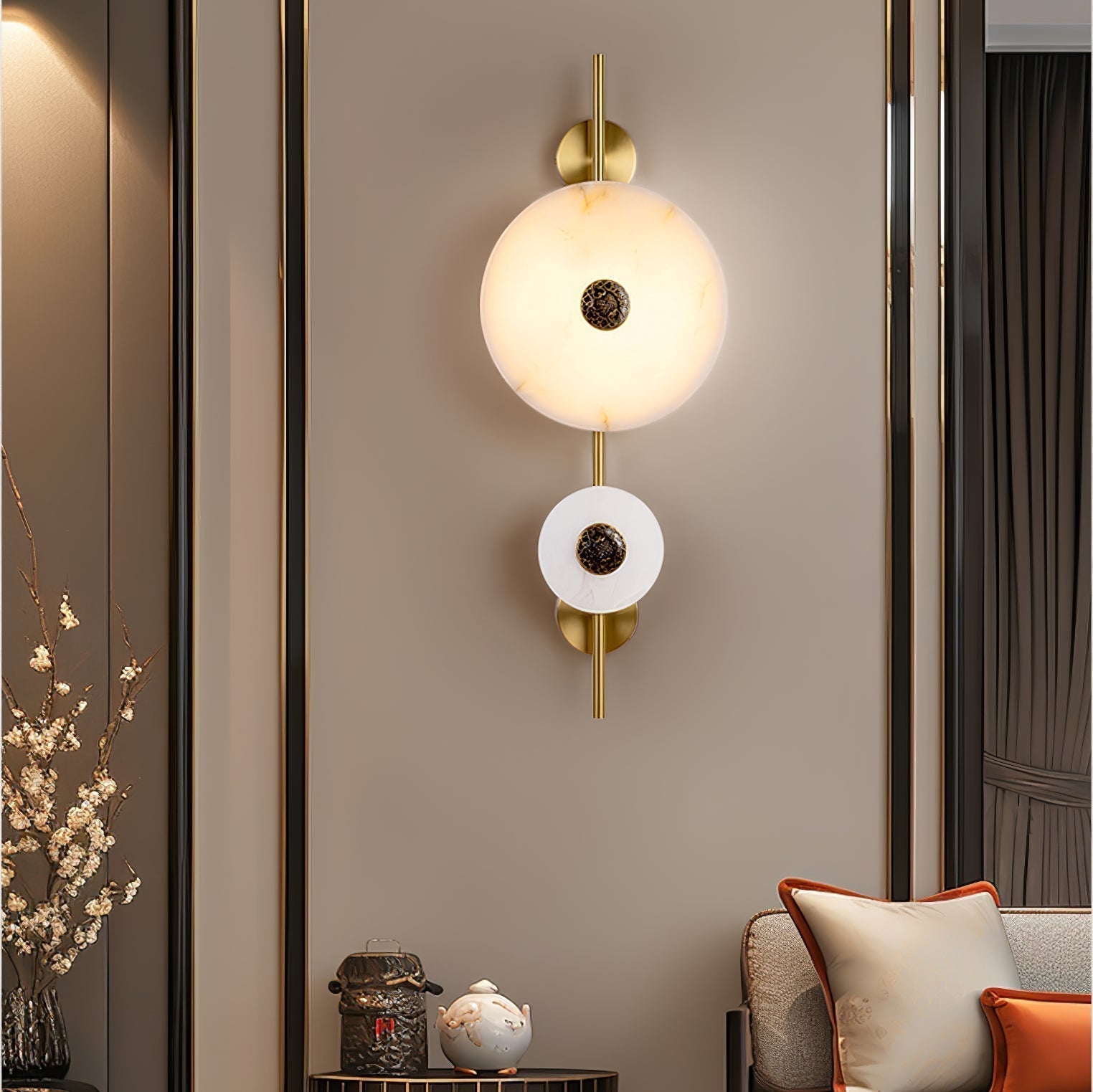 Evadne Applique Murale Moderne en Albâtre - Neutralighting