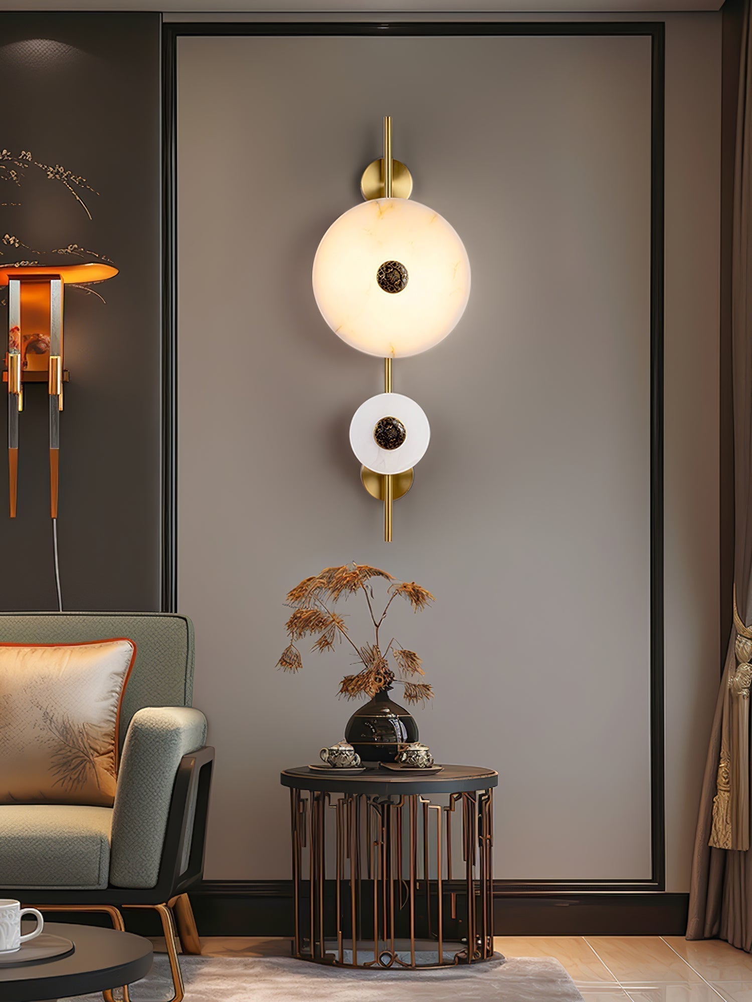 Evadne Applique Murale Moderne en Albâtre - Neutralighting