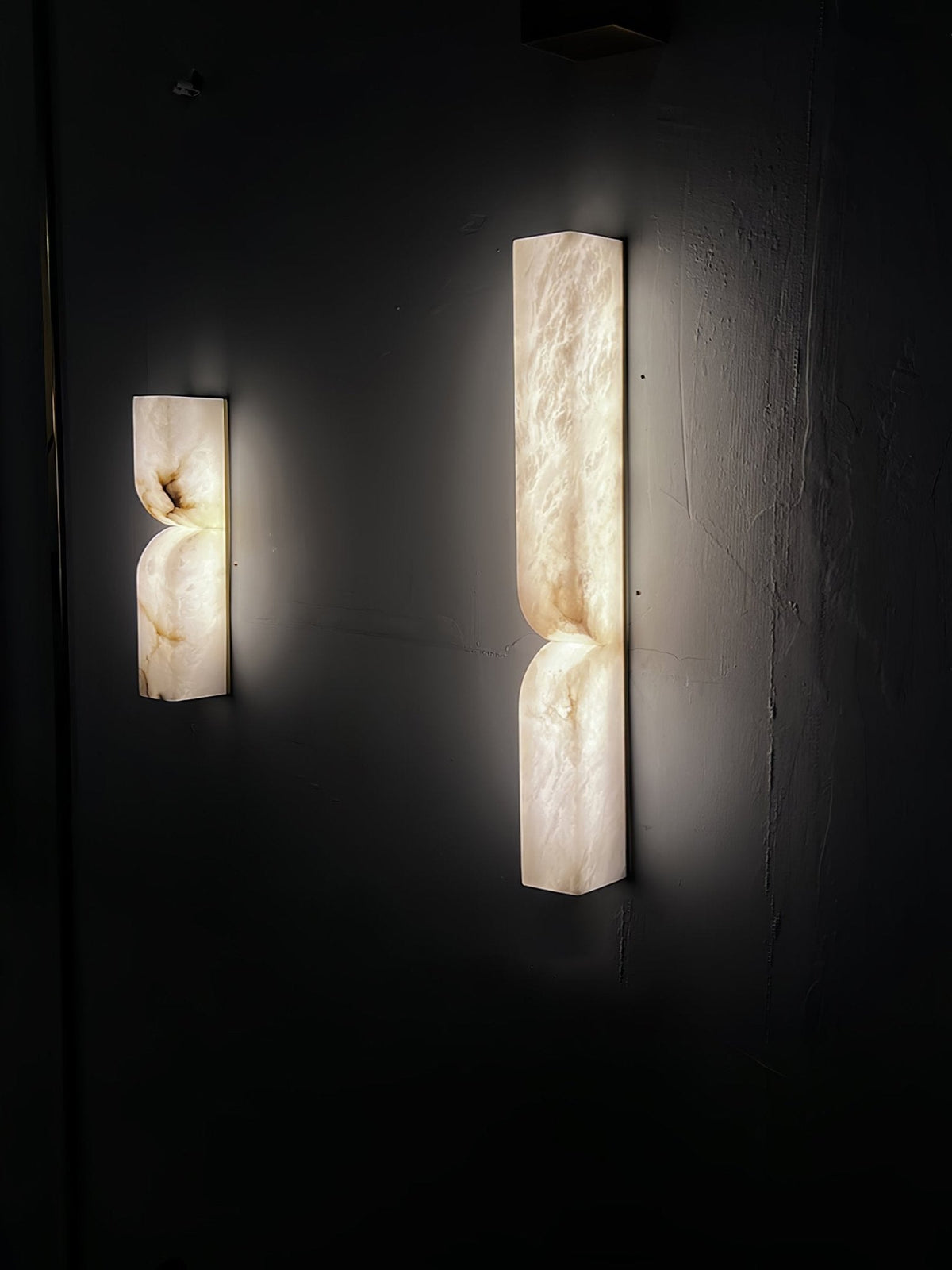 Lunaris Lampe Murale Rectangulaire en Albâtre - Neutralighting