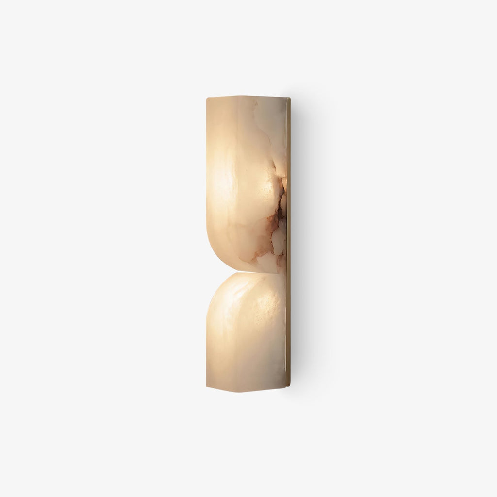Lunaris Lampe Murale Rectangulaire en Albâtre - Neutralighting