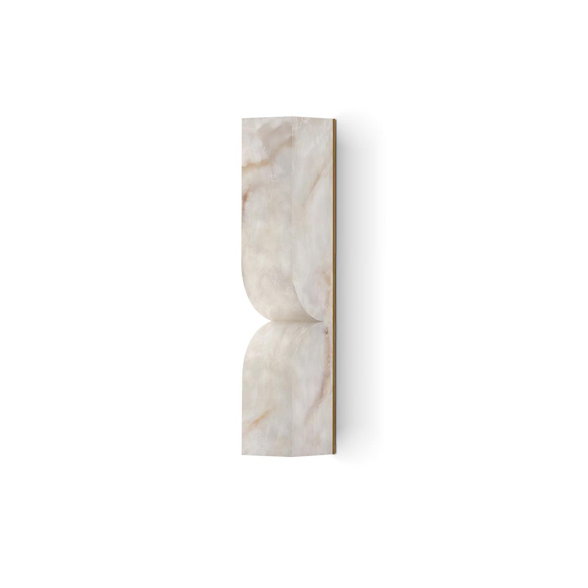Lunaris Lampe Murale Rectangulaire en Albâtre - Neutralighting