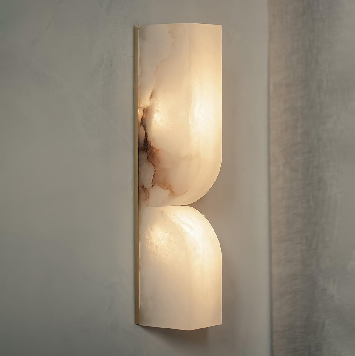 Lunaris Lampe Murale Rectangulaire en Albâtre - Neutralighting