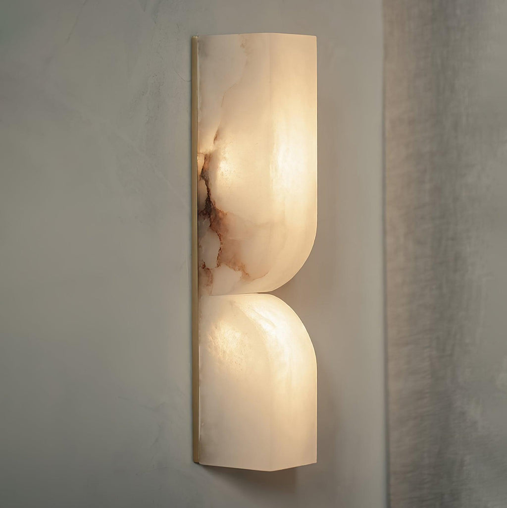 Imiraris Minimalist Alabaster Wall Light - Neutralighting