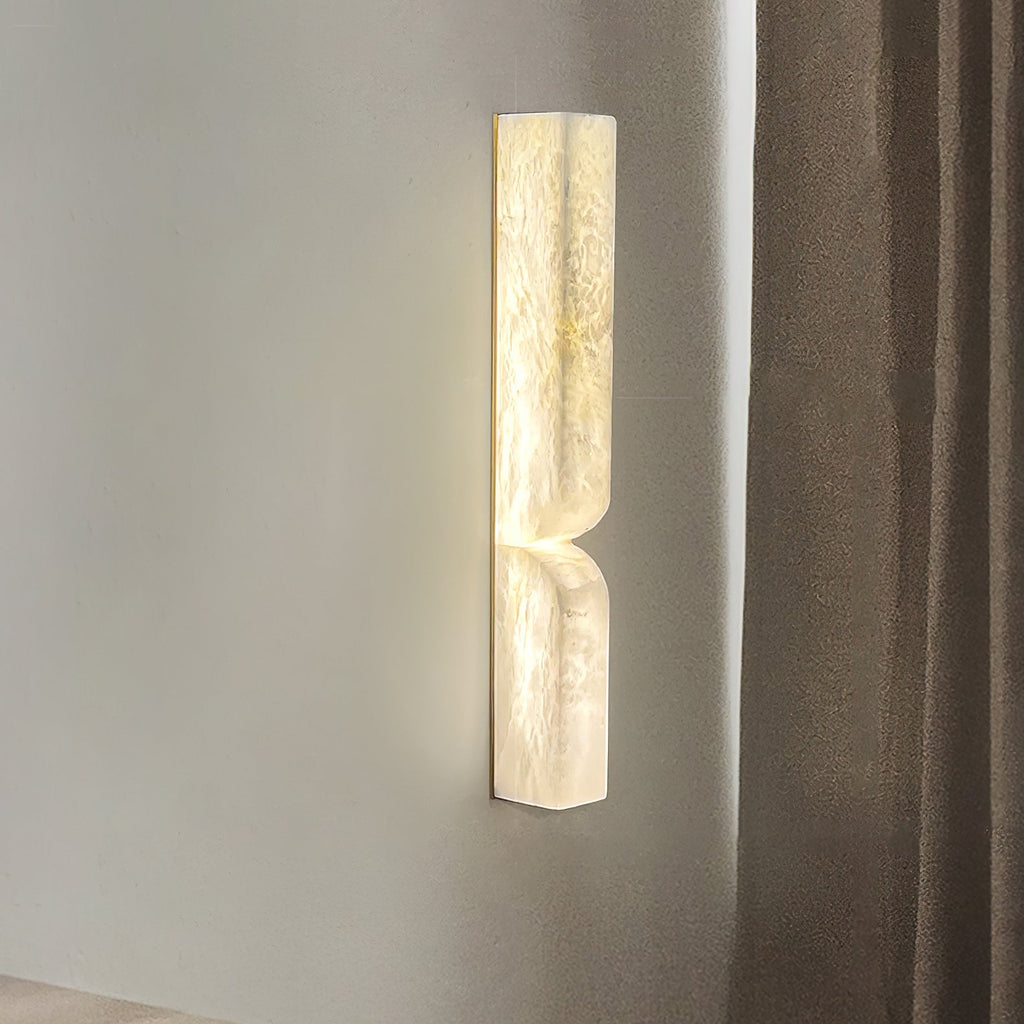 Imiraris Minimalist Alabaster Wall Light - Neutralighting