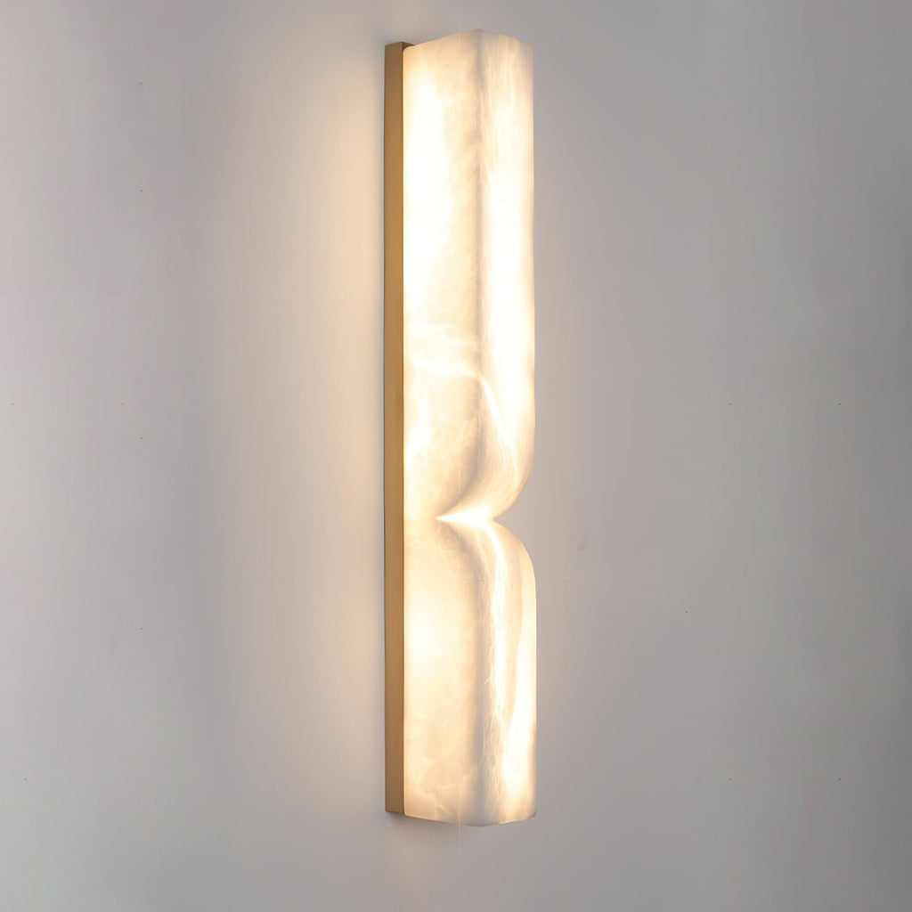 Imiraris Minimalist Alabaster Wall Light - Neutralighting