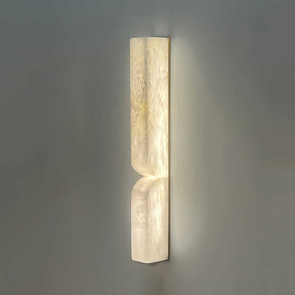 Imiraris Minimalist Alabaster Wall Light - Neutralighting