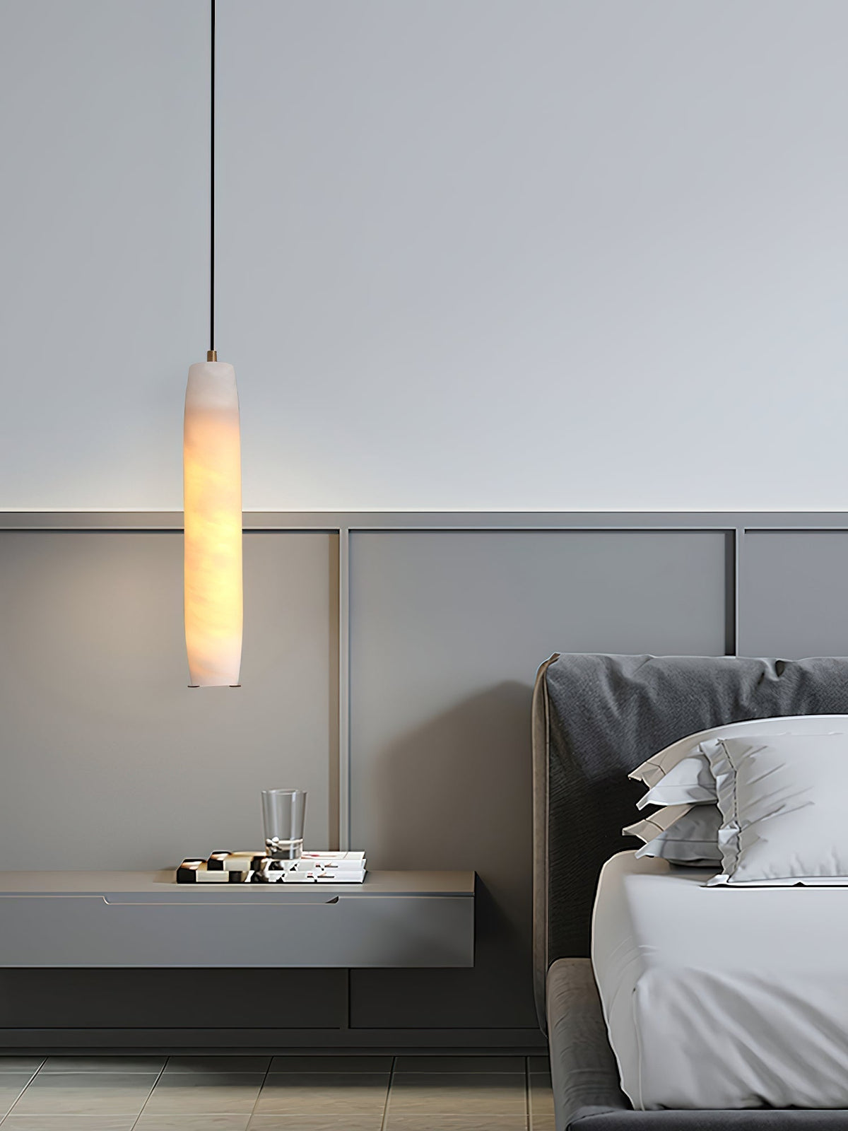 Kvennuvye Suspension Métal Flûte Moderne Salon - Neutralighting