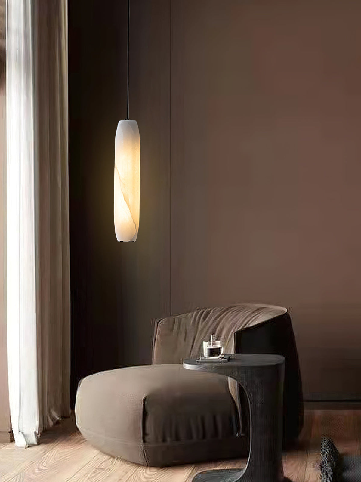 Kvennuvye Suspension Métal Flûte Moderne Salon - Neutralighting