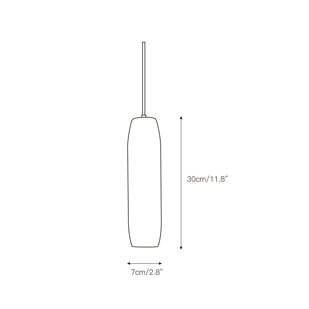 Kvennuvye Suspension Métal Flûte Moderne Salon - Neutralighting