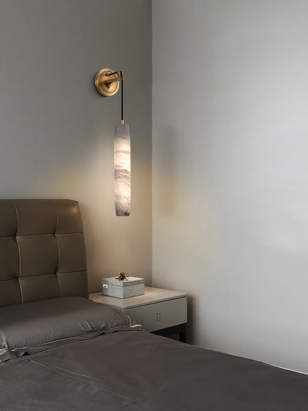Alabaster Applique Murale Métal Flûte Créativité Salon - Neutralighting