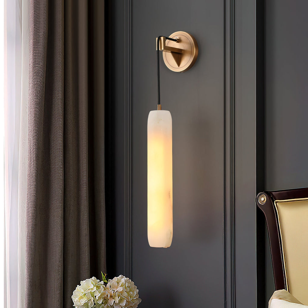 Alabaster Applique Murale Métal Flûte Créativité Salon - Neutralighting