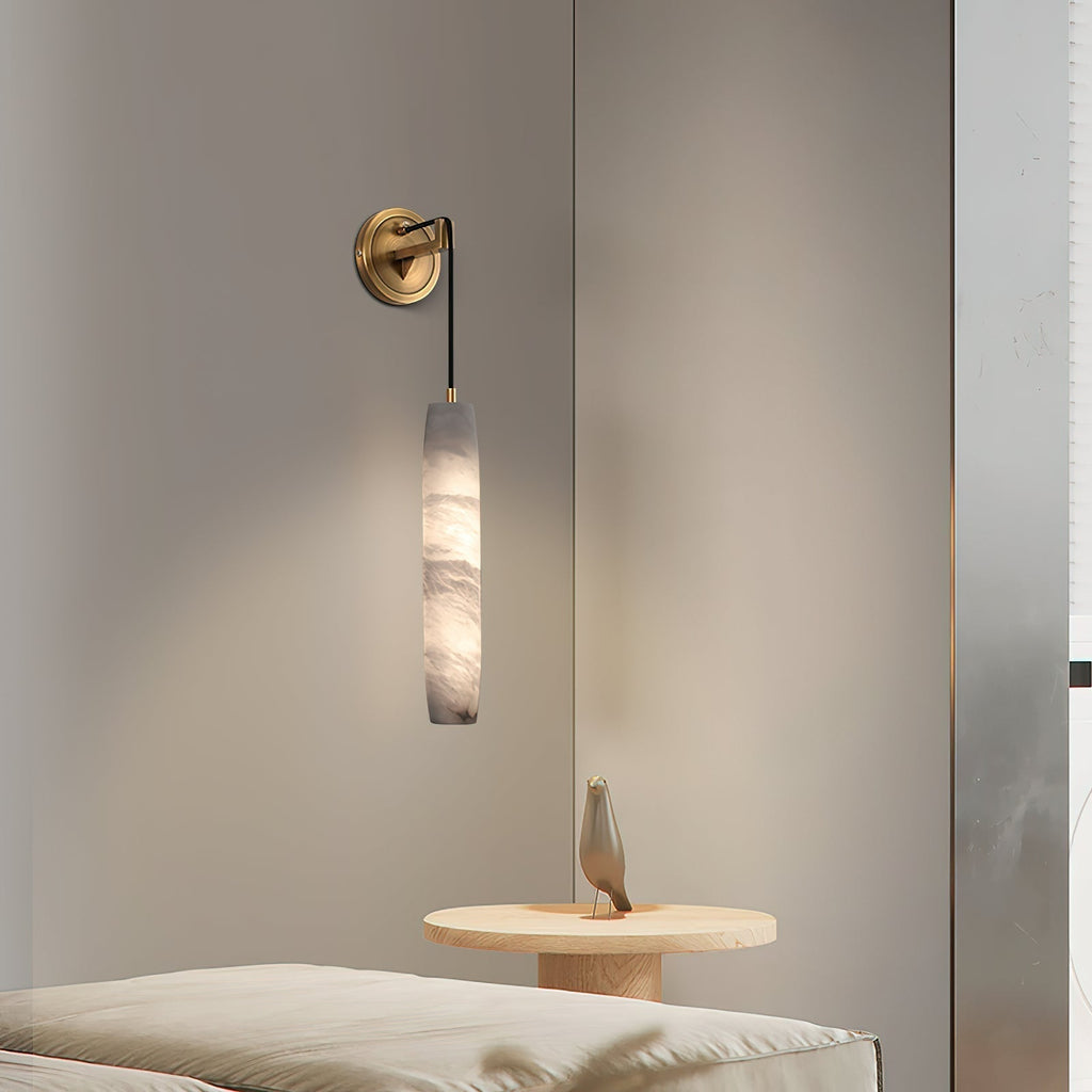Alabaster Applique Murale Métal Flûte Créativité Salon - Neutralighting