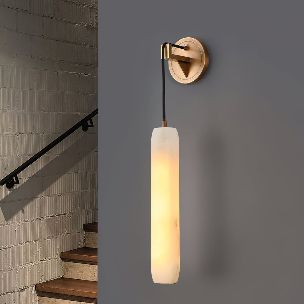 Alabaster Applique Murale Métal Flûte Créativité Salon - Neutralighting