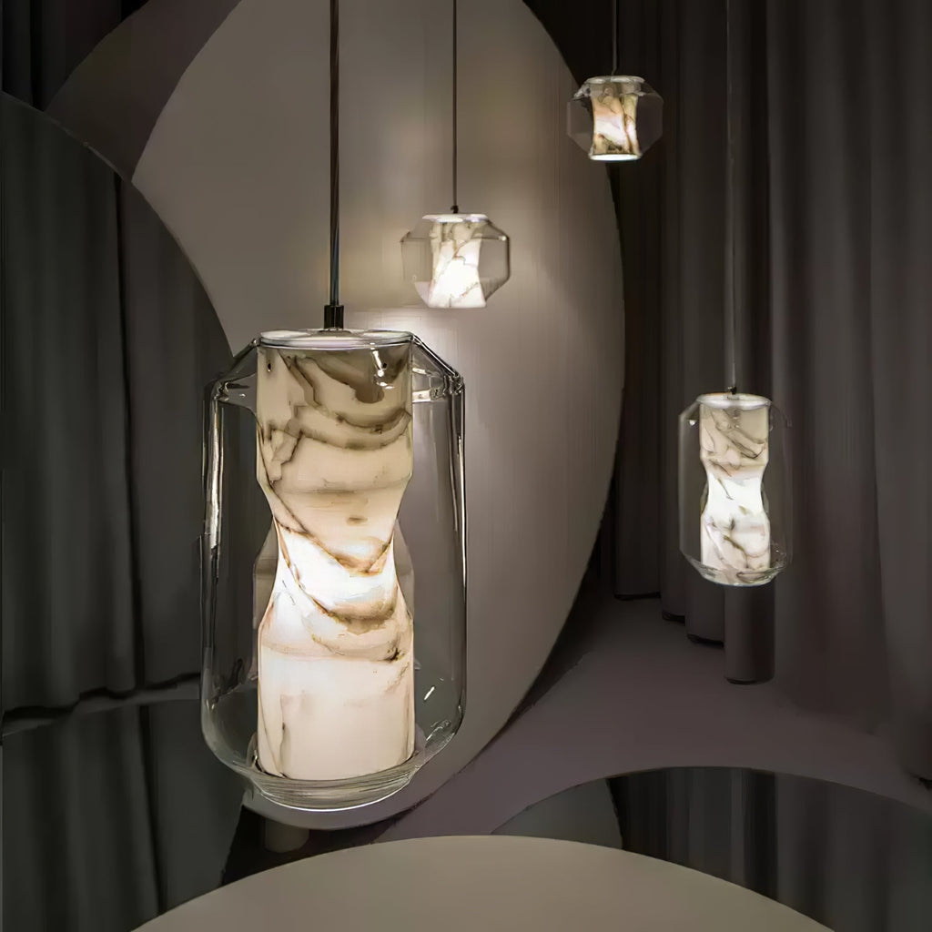 Elaris Suspension Moderne en Albâtre - Neutralighting