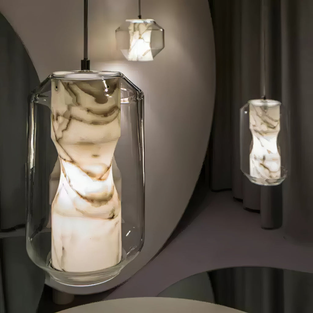 Elaris Suspension Moderne en Albâtre - Neutralighting