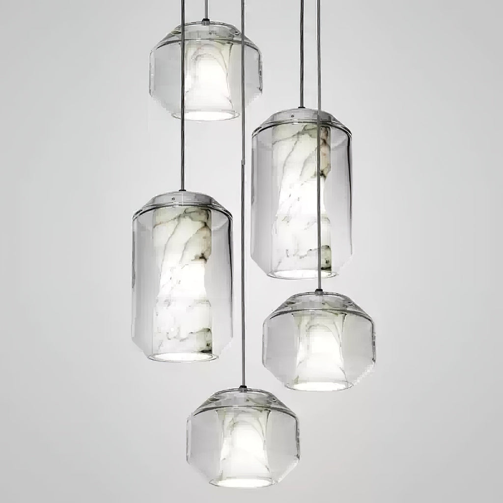 Elaris Suspension Moderne en Albâtre - Neutralighting